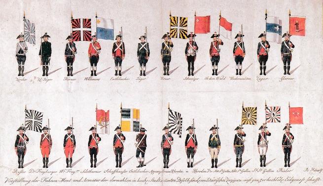[Cantonal military flags 1792]